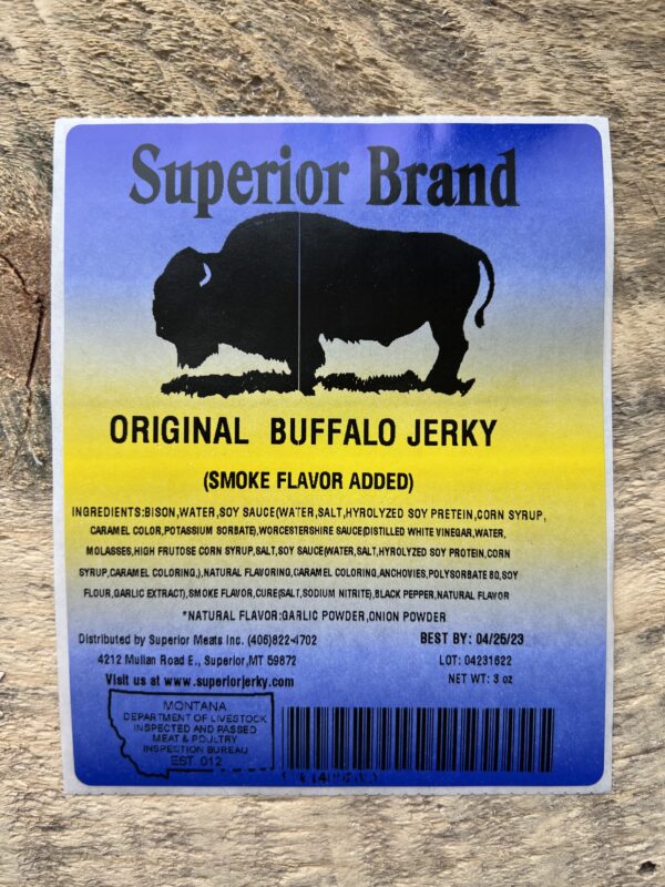 Original - Buffalo Jerky